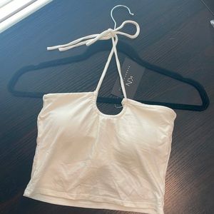 NWT Klassy Network Criss Cross Halter Brami